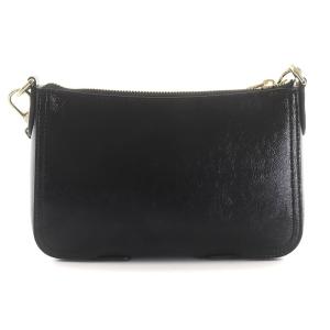 FURLA ATENA ショルダーバッグ レザー ロゴ ブラック WB00397 BX0305