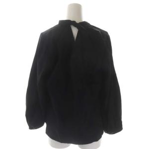 L'Appartement 21SS C/N Gahter Blouse ブラウス 長袖 黒 ブラック