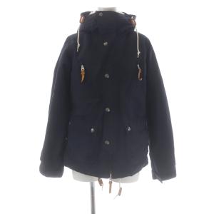 FREAK'S STORE F/S PARKA  3WAYボアマウンテンパーカー アウター 牛革 ライナー付き フード付き ボア S 紺 ネイビー