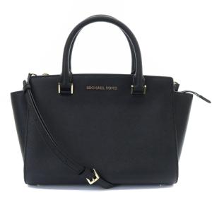 ハンドバッグ ショルダーバッグ 2way レザー 黒 ブラック