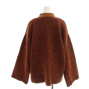 Ameri VINTAGE UNDRESSED FAKE LAYERED CARDIGAN カーディガン ステンカラー 茶 ブラウン