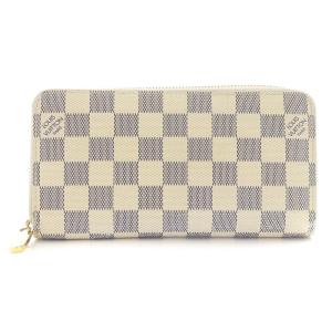 N60019 ダミエ アズール ジッピーウォレット 長財布 PVCレザー アイボリー