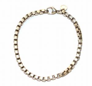 TIFFANY&Co. ベネチアン リンク ブレスレット チェーン 925 シルバー ジュエリー