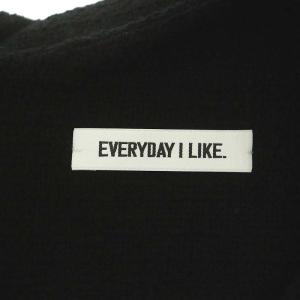 EVERYDAY I LIKE 22SS Tweed Cropped ツイードカットソー ノースリーブ クルーネック 黒 ブラック