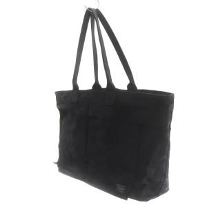 PORTER 吉田かばん LOWERCASE EDIFICE カモフラージュトート バッグ 迷彩柄 ロゴ 黒 ブラック