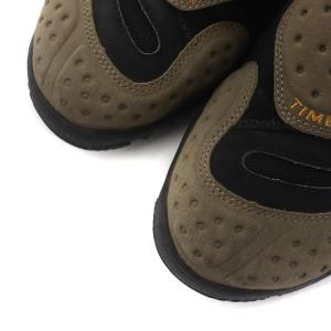 Timberland REALM MID トレッキング ブーツ 刺繍 US10 28.0cm 黒 ブラック 茶 ブラウン