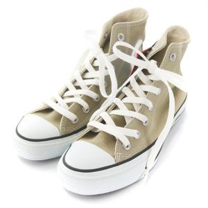 CONVERSE CANVAS ALL STAR COLORS HI チャックテイラー ハイカットスニーカー US5 24.0cm ベージュ
