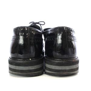 PRADA ドレスシューズ ウイングチップ 10 ブラック 2EG015