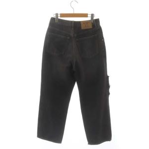 HYSTERIC GLAMOUR 23SS KC加工 ワイドデニムパンツ 26 グレー