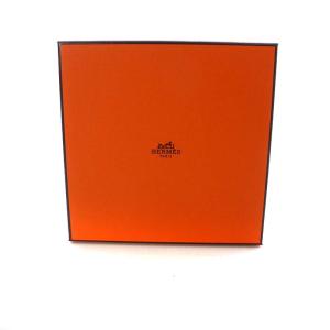 HERMES カレ70 エクスリブリス パリジェンヌ スカーフ シルク オレンジ