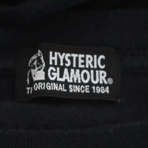 HYSTERIC GLAMOUR Tシャツ カットソー 半袖 ヒスベア F 黒 ブラック