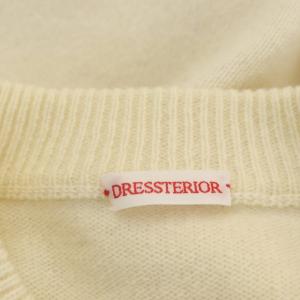DRESSTERIOR NEW ENGLAND ニット セーター 長袖 38 アイボリー