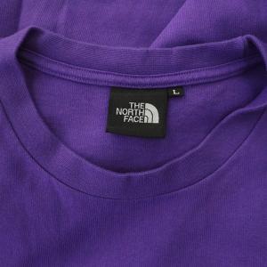THE NORTH FACE ロングスリーブテステッドプルーブンティー Tシャツ ロンT 長袖 プリント コットン L 紫 パープル NT82032