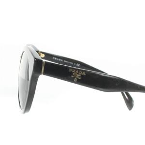 PRADA サングラス ロゴ 5323 140 黒 ブラック SPR05T