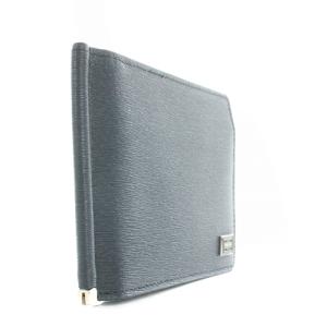 PORTER カレント 札入れ カード入れ レザー ロゴ 紺 ネイビー