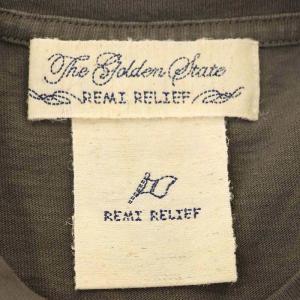REMI RELIEF LAppartement別注 23AW THE PLAY7ブソデTシャツ カットソー M グレー