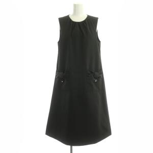 2023 Early Autumn ジャンパースカート ワンピース ノースリーブ 38 ブラック