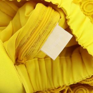 Diagram GRACE CONTINENTAL サークルカットワークレーススカート フレアスカート ロング マスタード 黄色 イエロー