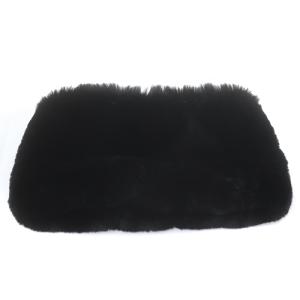 エコファースヌード 黒 ブラック SH