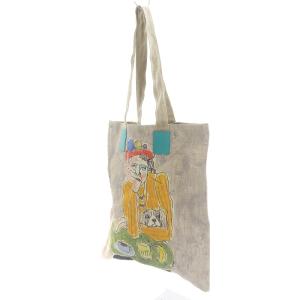 GUCCI GARDEN トートバッグ キャンバス プリント ベージュ