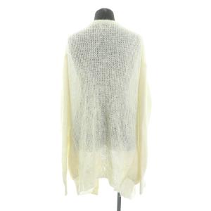 Acne Studios PRIYA MOHAIR PSS15 カーディガン ニット 長袖 モヘア リネン イタリア製 XS アイボリー