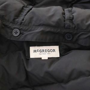 McGREGOR ステッチレスダウンコート フード アウター M 黒 ブラック