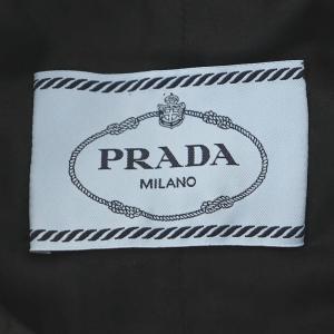 PRADA ダウンコート 三角ロゴ 40 ブラック