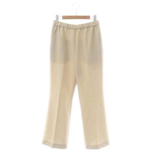 22AW Easy Flare パンツ(2wayカルゼ) イージー フレア センタープレス 38 エクリュ