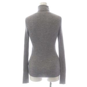 L'Appartement 22SS WIDE Rib Knit タートルネック リブ ニット セーター 長袖 ウール