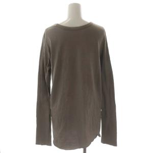 Deuxieme Classe Layering Tシャツ カットソー コットン 長袖 グレージュ