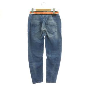 DIESEL Fayza-Ne Sp ジョグジーンズ デニム パンツ テーパード イージー ドロスト コットン混 23 青 マルチカラー