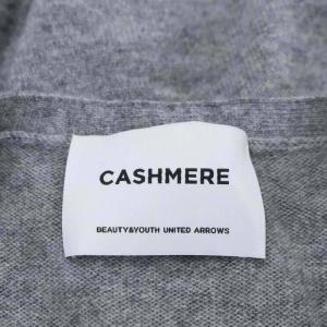 BEAUTY&YOUTH UNITED ARROWS カシミヤ100%ニット セーター 長袖 グレー