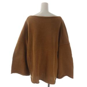 L'Appartement ニュアンスニット セーター 長袖 プルオーバー キャメル