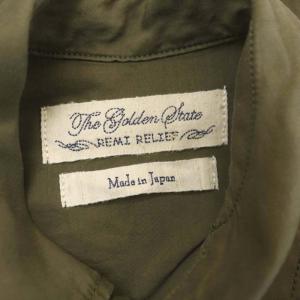 REMI RELIEF L'Appartement取り扱い 23SS Military Shirt ミリタリーシャツ 長袖 F カーキ
