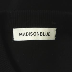 MADISONBLUE 22AW JUMPSUITS パールボタン ジャンプスーツ オールインワン 長袖 00 ブラック