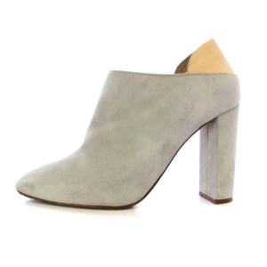Chloe NOVENTA ブーティ ブーツ ショート ハイヒール スエード 36 23cm グレー