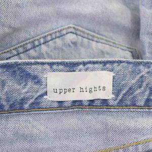 upper hights Deuxieme Classe別注 THE HIS CROP DENIM デニムパンツ ジーンズ カットオフ 22 サックスブルー