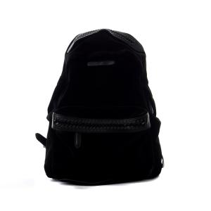リュックサック デイパック ファラベラ ベロア ブラック