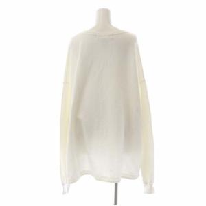 REMI RELIEF LAppartement別注 Side Slit Long T-sh Tシャツ ロンT カットソー 長袖 F オフホワイト