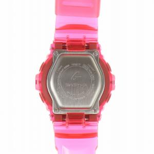 CASIO G-SHOCK ベイビージー Baby-G カラースケルトン 腕時計 アナデジ クォーツ ショックレジスト カレンダー ラバー 赤 レッド