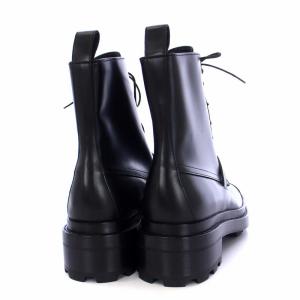 HERMES ファンク ケリーベルト レザー アンクルブーツ 38.5 25cm ブラック WS222070Z