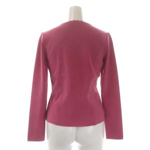 René 22SS フェイクパール ジップ カーディガン 長袖 ピンク 6212570