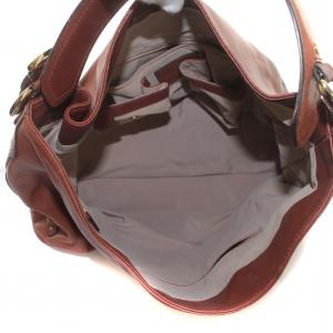 COLE HAAN コールハーン ワンショルダーバッグ ハンドバッグ レザー 茶 ブラウン