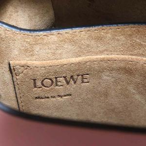 LOEWE 32154T20 0051 2562 ゲートバッグ スモール ショルダーバッグ ピンク ブラウン