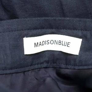 MADISONBLUE TUCK CIRCULAR SKIRT L/RI LAWN スカート タック サーキュラースカート ラミー混 フレア ロング