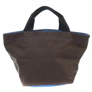 舟型トートM トートバッグ ハンドバッグ 茶色 ブラウン 青 ブルー 1027N