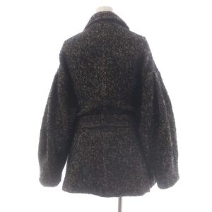 CLANE 21AW MIX LOOP TWEED BOX COAT ミックスループツイードボックスコート ステンカラーコート アウター