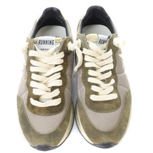 GOLDEN GOOSE RUNNING SOLE FULL QUARTER SNEAKERS スニーカー 24cm ブラウン
