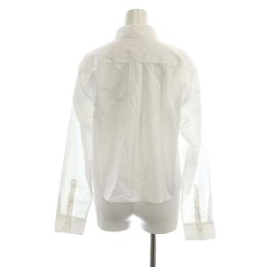 Plage 23SS Short シャツ 長袖 クロップド丈 F 白 ホワイト