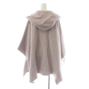 GRACE CONTINENTAL 21AW リバーフードストール ポンチョ マント ケープ フード F ピンク